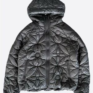 Louis Vuitton Flower Quilted Puffer Coat